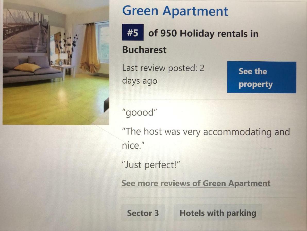 Green Apartment 6 بوخارست المظهر الخارجي الصورة
