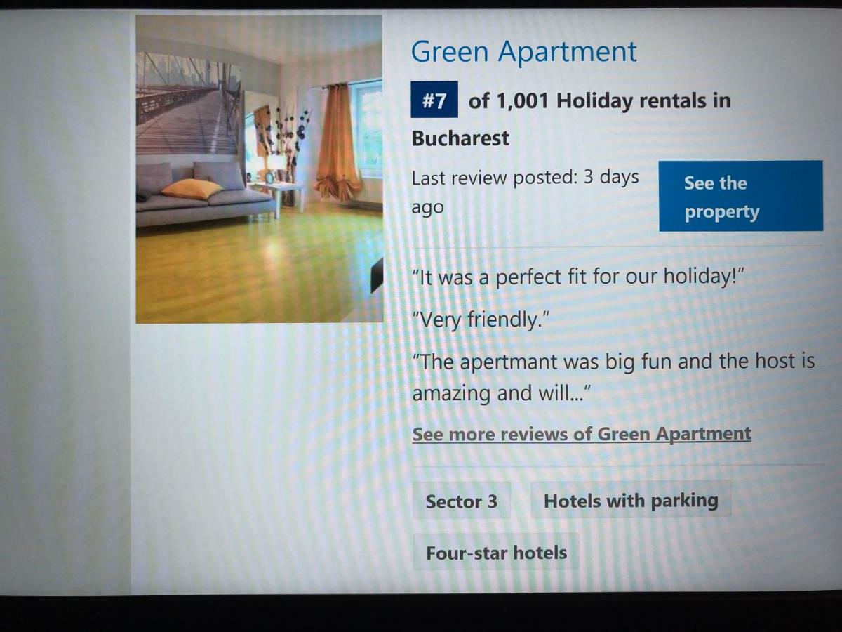 Green Apartment 6 بوخارست المظهر الخارجي الصورة